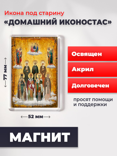 Освященная икона на магните "Домашний иконостас" Освященная икона на магните "Домашний иконостас"
